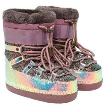 Bottes de neige pailleté bébé – Mikk‑Line