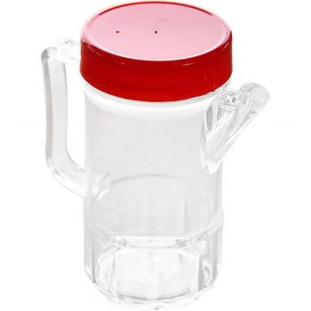 Bouteilles Acrylique Cruet 500 ml/380 ml – duo huile d’olive & vinaigre, bec verseur