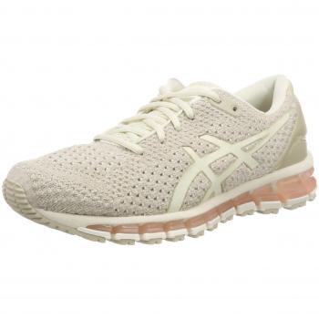ASICS Damen Gel-Quantum 360 Knit 2 Laufschuhe, Beige (Birch/Feather Grey 200), 41.5 EU