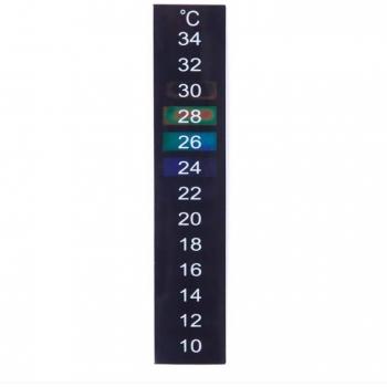 3Pcs Multi-Scale Aquarium Thermometer Adhesive