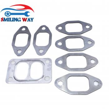 MLS Turbo Exhaust Manifold & Inlet Flange Gasket for Dodge Ram Diesel 2500 3500 3.9L 5.9L 4B 4BT 6B 6BT OE# 3901356