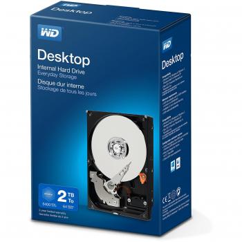 WD Desktop Everyday WDBH2D0020HNC – Disque Dur Interne 2 To – 3,5 – SATA 6Gb/s – Mémoire tampon 64 Mo