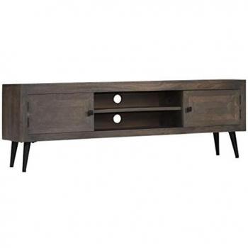 VidaXL Solid Wood TV Stand 55.1x11.8x17.7