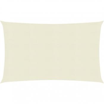 Toile d'ombrage 160g/m² crème 2x5m