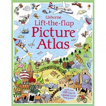 Usborne Lift-The-Flap Picture Atlas