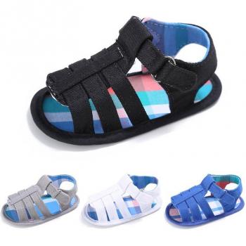 Pudcoco Weiche Sommer Sandalen für Neugeborene Jungen 0-18 Monate