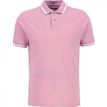 Barbour Herren Polo FERRYBRIDGE rosa | Größe S