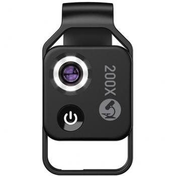 Mini Lente Macro 200X para Smartphones