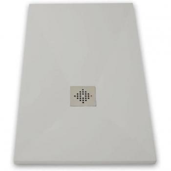 Receveur de douche gris ardoisé 90 x 130 cm extra plat