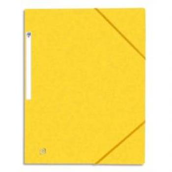 A3 elastomap Oxford Top File+ 3 kleppen 390gr assorti