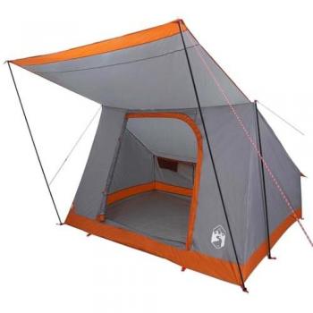 Tienda Explorador Gris‑Naranja 282x225x154 cm – Impermeable y Resistente