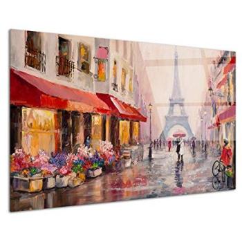 Art mural Plexiglas Rue de Paris