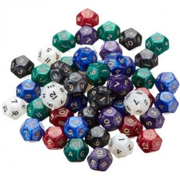 Set Perla 12 Facce – Sacchetto 50 unità