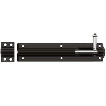 CB Tower Bolt 150mm, Extruded Black