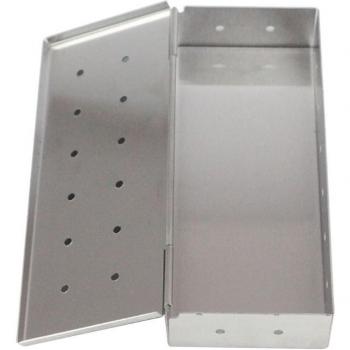 Boîte à fumoir en inox pour barbecue à gaz avec accessoires de cuisine extérieure