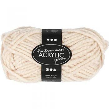Fur de laine en acrylique Fantasia, 45 m, chair, 50 gr