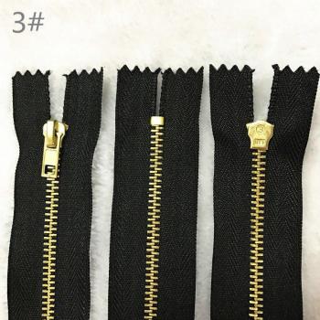 5pcs Black Nylon Coil Zipper (30-60CM)