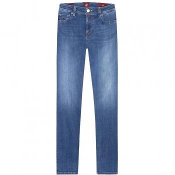 Tramarossa Light Blue Cotton Trousers