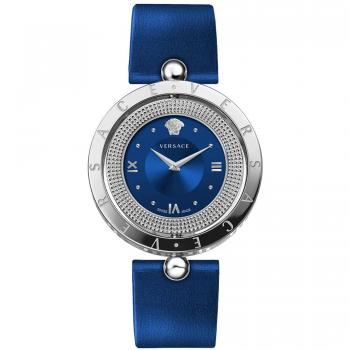 Versace Eon Damenuhr VE7901123 – 34 mm, blaue Zifferblatt