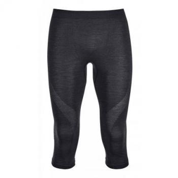 Legging 3/4 Ortovox Competition Light 120 Merino (Noir Corbeau) Homme