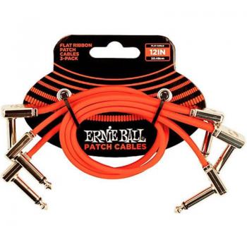 Câbles Ernie Ball pour Pédales 30 cm Rouge