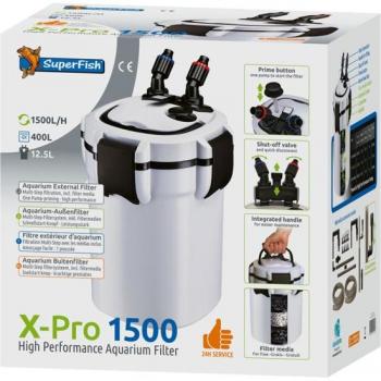 Superfish X-Pro Filter voor aquaria tot 400 liter