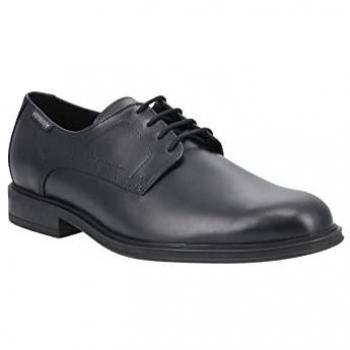 Derby masculin Mephisto Kevin en cuir noir