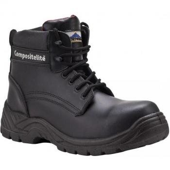 Portwest Unisex Thor Sicherheitsstiefel 13 UK schwarz