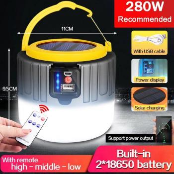 Lampe de camping rechargeable