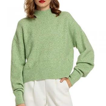 Top Invernale da Lavoro Woolen Bloom con Stile Natalizio