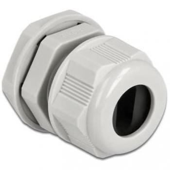 Flat‑Cable PG16 Gland Pair – DeLock 60386