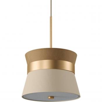 Suspension Caramelo M, Ø 30 cm, marron café, Easy Light