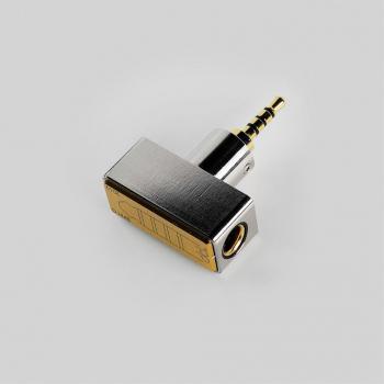 DJ44B/DJ44C Telefon-Adapter 4,4 A, Gleichgewichts‑Kabel, weiblich→männlich (2,5 mm / 3,5 mm)