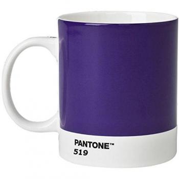 Pantone Porzellan‑Becher – Violet 519, 8,4 × 8,4 × 12,1 cm