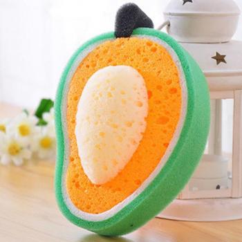 Cute Fruit Cleaning Sponge for Household Use