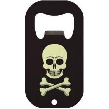 Abridor de Botellas con Diseño de Calavera