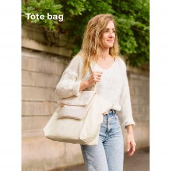Bolsa tipo tote Sherpa para pañales y juguetes