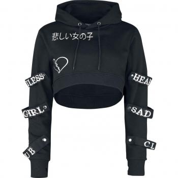 Sudadera Urbana Sad Girl Club en Negro y Blanco