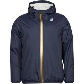 K-WAY Men's Blue Nylon Ripstop Winter Jacket
