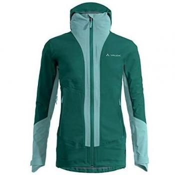 VAUDE Damen Croz 3L III Jacke, Hardshell, Wandern, Nickel Green, 42
