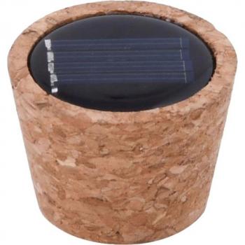 Korken Terrarium Licht mit Solar LED