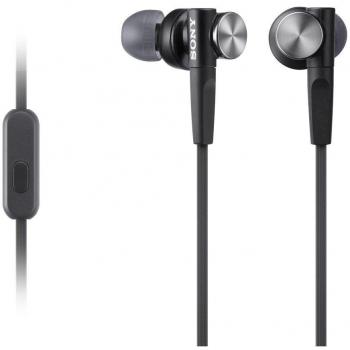Auricolari Sony MDR-XB50AP Extra Bass con Microfono, Colore Nero