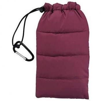 ZOOMHILL Thermal Phone Case Cellphone Pouch Warm Phone Case For Iphone X, 8, 8 PLUS, 7, 7 PLUS, Samsung Galaxy, Organizer Bags Key Coin Clutch Bag (Beet Red)