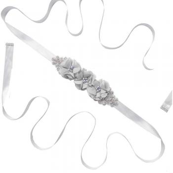 Girls Satin Dress Belt