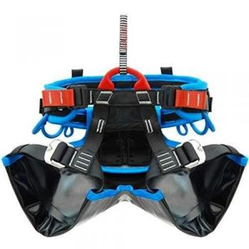 Kong Target Canyoning Harness Black/Blue Size S-M Unisex