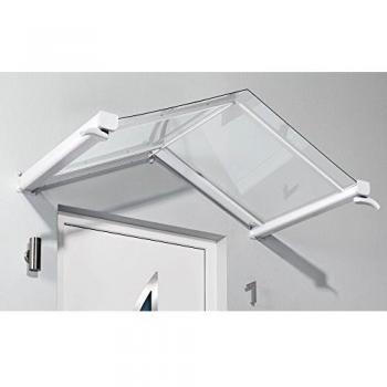 Gutta Giebelvordach GV/T Aluminium weiß
