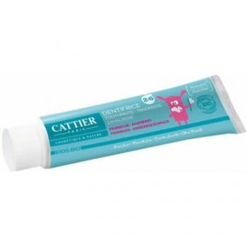 Cattier Dentifrice Soins Enfant 2/6 Ans Framboise 50ML