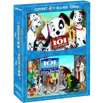 Coffret Blu-Ray Les 101 Dalmatiens + 101 Dalmatiens 2 : Sur la trace des héros