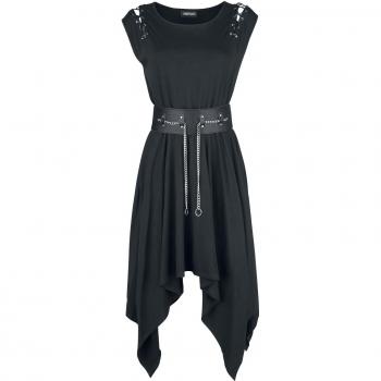 Vestido Negro Medio con Estilo Rockabilly “Vampire” – Jawbreaker