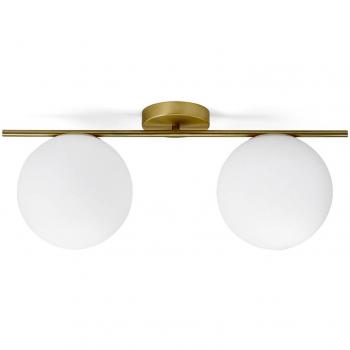 Miloox Plafoniera Jugen 2 Luci Oro